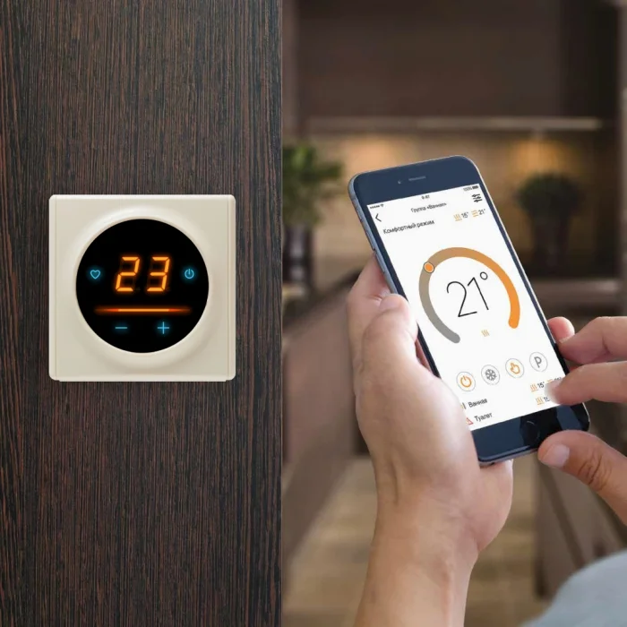 Терморегулятор ОКЕ 20 в комплекте|Системы обогрева пола и запчасти| |