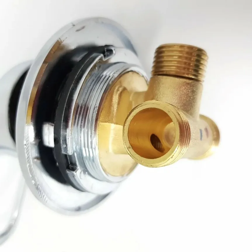 Смеситель для душевой кабины и панели на 1 режим. Кран душ из латуни резьба