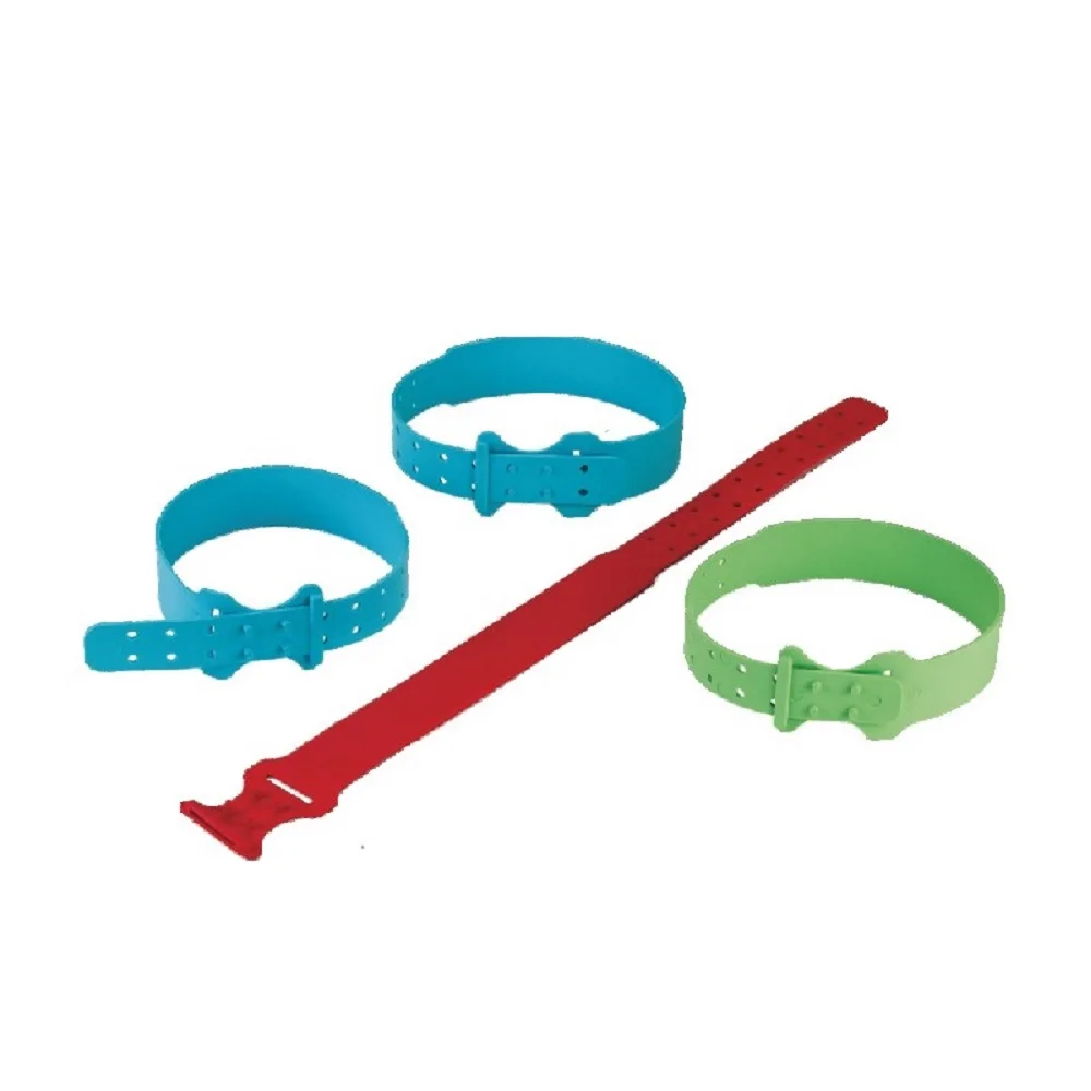 Упаковка из 10 пластиковых застежек для овец доступны различные цвета. Сумка с