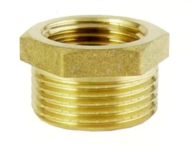Футорка латунная 1 1/2&quotx1 1/4&quot НР-ВР TIM | Строительство и ремонт