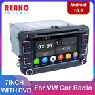 Автомобильный радиоприемник реагиosound 7 дюймов Android стерео с DVD GPS-навигацией для VW Passat CC Golf B5 B6 кабриолета Tiguan Jetta Polo Touran