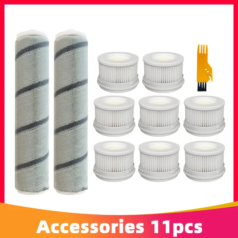 

For Xiaomi Mijia 1C Handheld Wireless Vacuum Cleaner Main Rolling Brush Hepa Filter Replacement Sparts Parts Accessories