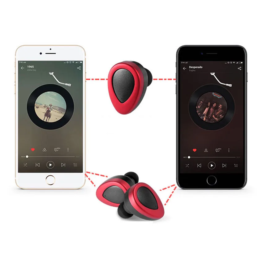 K2-HD Mini TWS Bluetooth-наушники Настоящие Беспроводные стереонаушники Гарнитура с