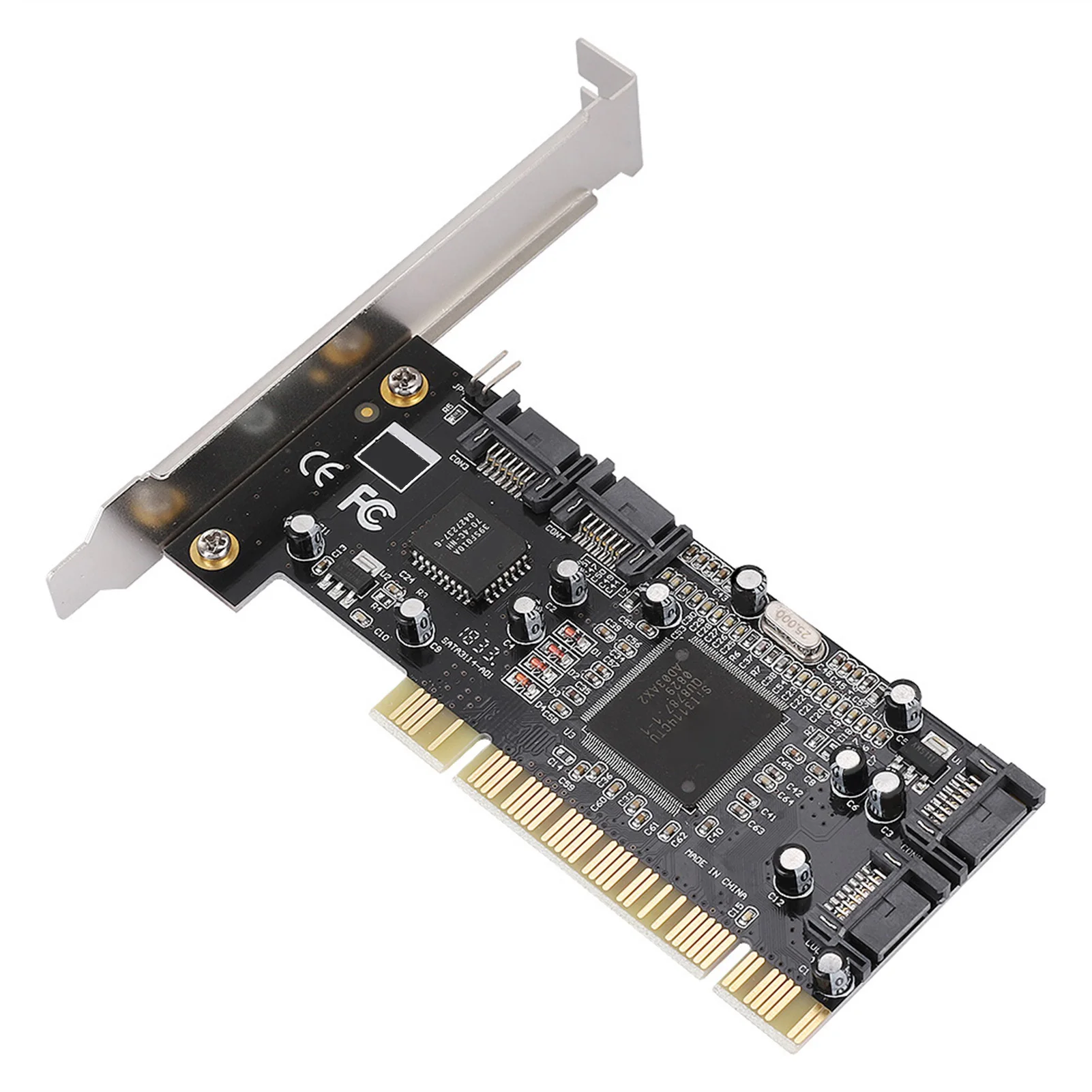 PCI к 4 Внутренний SATA порт 1 5 Гбит/с Sil3114 чипсет RAID контроллер карты компьютерные