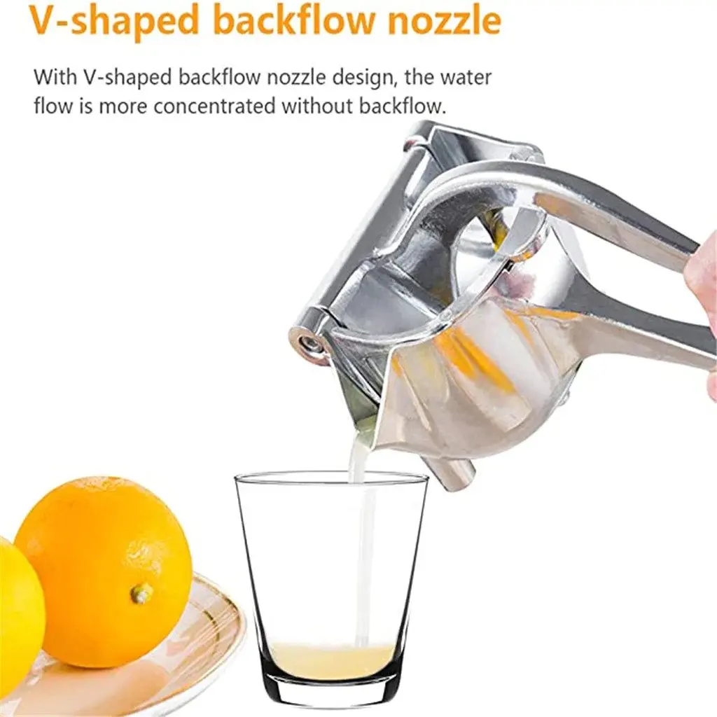 

Manual Juice Squeezer Aluminum Alloy Hand Pressure Juicer Pomegranate Orange Lemon Sugar Cane Juice Kitchen Fruit Tool