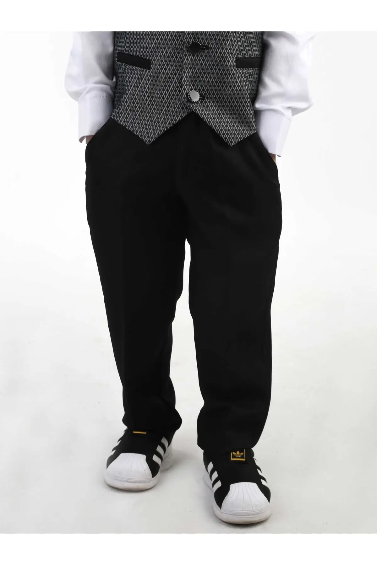 Комплекты одежды для мальчиков джентльменский галстук-бабочка + рубашка брюки