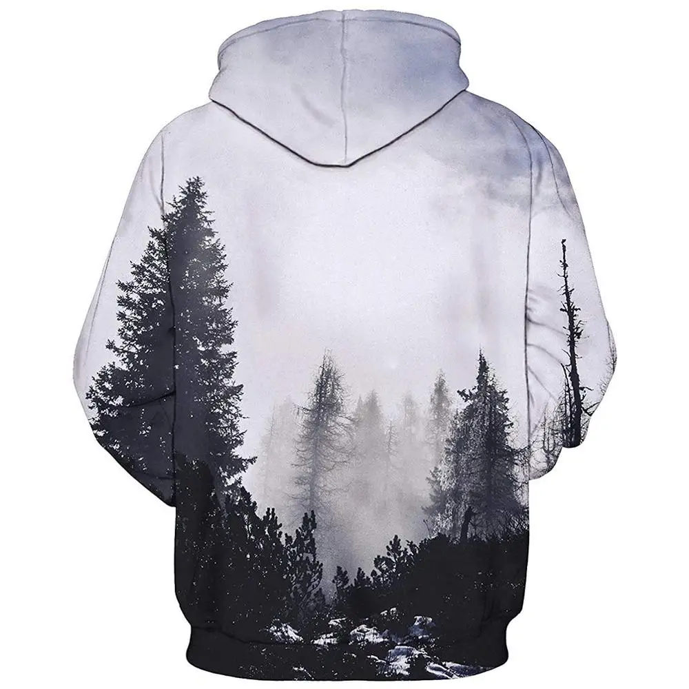 Новинка 2020 хипстер туманность галактика 3d Толстовка с капюшоном панк для женщин