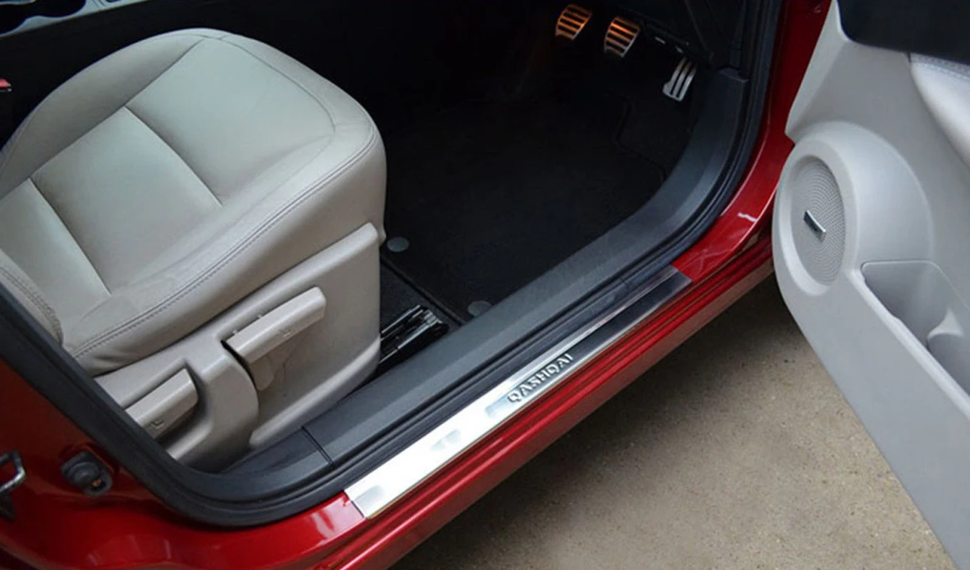 

Nissan Qashqai Facelift Chrome Door Sill 4 Piece Stainless Steel (2010-2014)