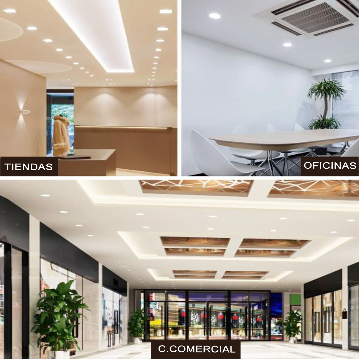 LEDya®Led Panel spotlight Downlight recessed round ceiling lamp Driver included to ++ energy efficiency shipping from Spain easy installation