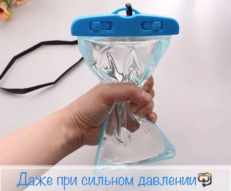 2 шт водонепроницаемый чехол для телефона защита от воды / пляж бассейн море TikTok