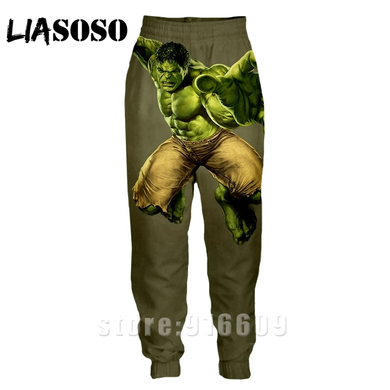 17 3d принт для мужчин и женщин Полная длина jogger дети Sweatpant зимние брюки с логотипом Халк Аниме Мстители повседневные забавные Топ спортивные брюки A368 - Цвет: 17