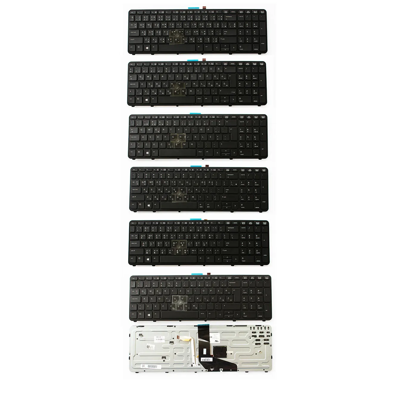 Клавиатура с подсветкой для ноутбука HP ZBOOK 15 G1 G2 17 13M33US