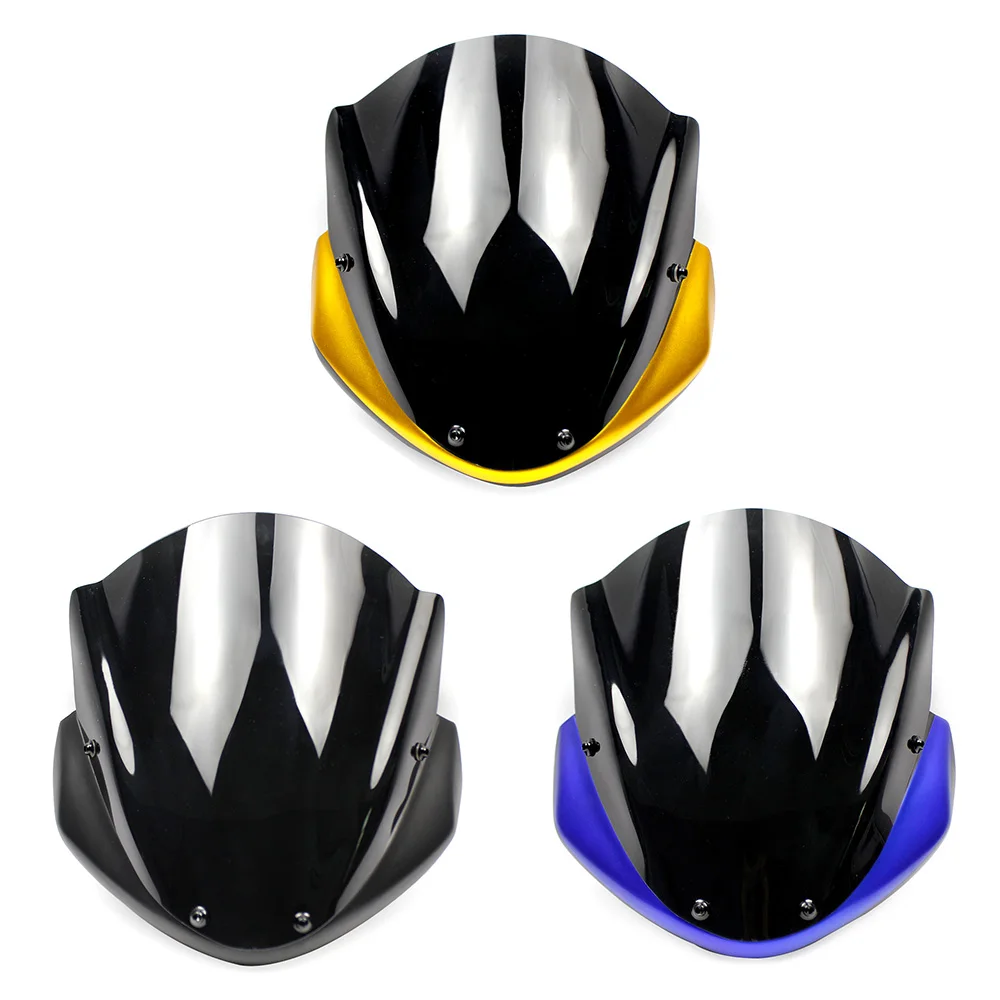 Для Yamaha FZ MT 09 FZ09 MT09 ветровой экран ветрового стекла с кронштейном переднего ветрового экрана Отражатель крышки