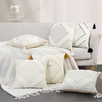 moroccan style cushion cover 4545 pillow covers decorative pillow case home decoration pillowcases tassel cushion covers 45x45