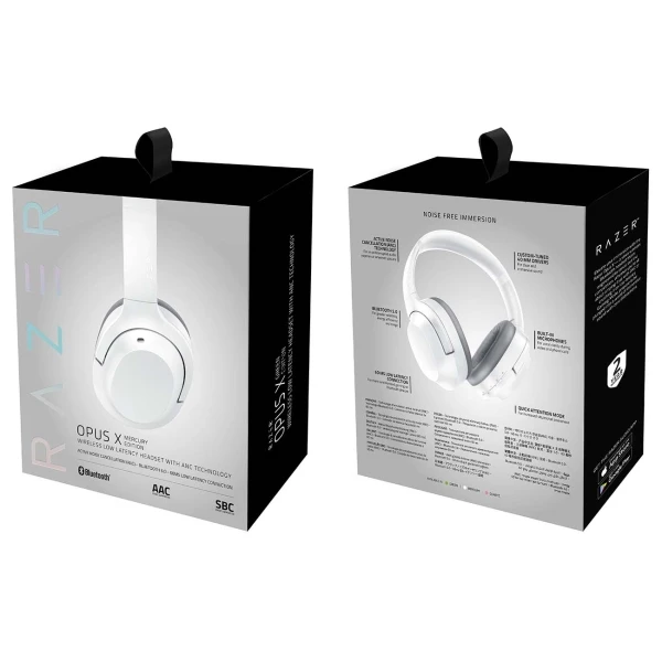 Razer Opus X - Mercury Headset bluetooth white | Электроника