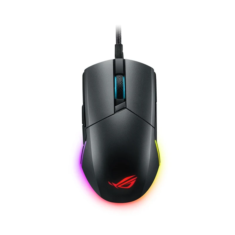 Проводная оптическая эргономичная игровая мышь ASUS ROG Pugio P503 Aura RGB USB