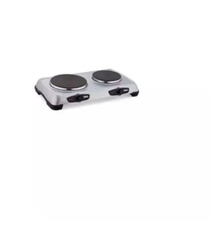 

Akel AP526 Two Burner Electric Metal Surface Set Top Cooker