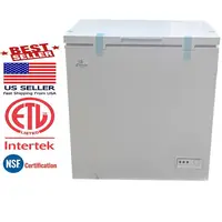 NSF ETL NEW 44" Solid Top Lock Chest Freezer Storage 10 Cu.Ft Cabinet Commercial XF-302