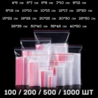 Пакеты Zip Lock Gripper для упаковки и хранения товара, для заморозки продуктов с замком зиплок гриппер