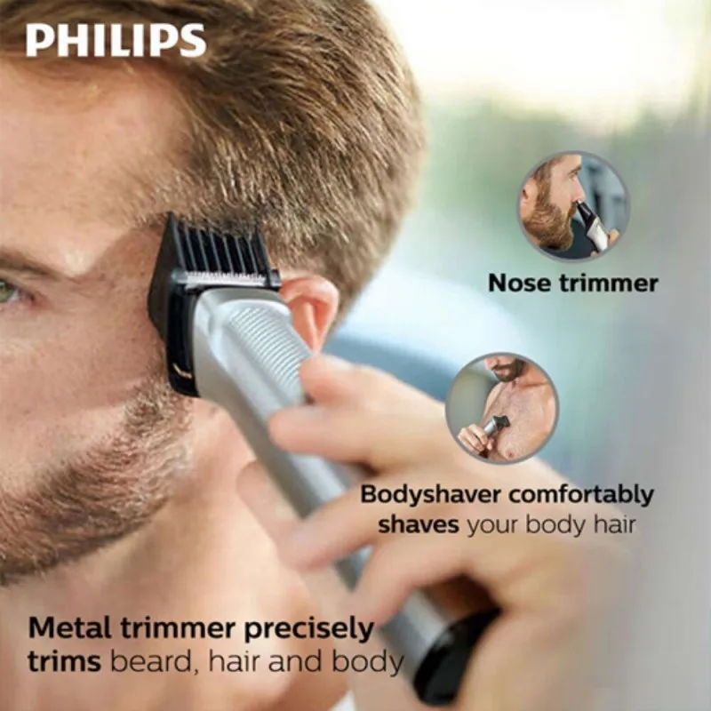 Оригинальный набор для груминга Philips 7000 series MG7720/15 электробритва триммер носа ушей