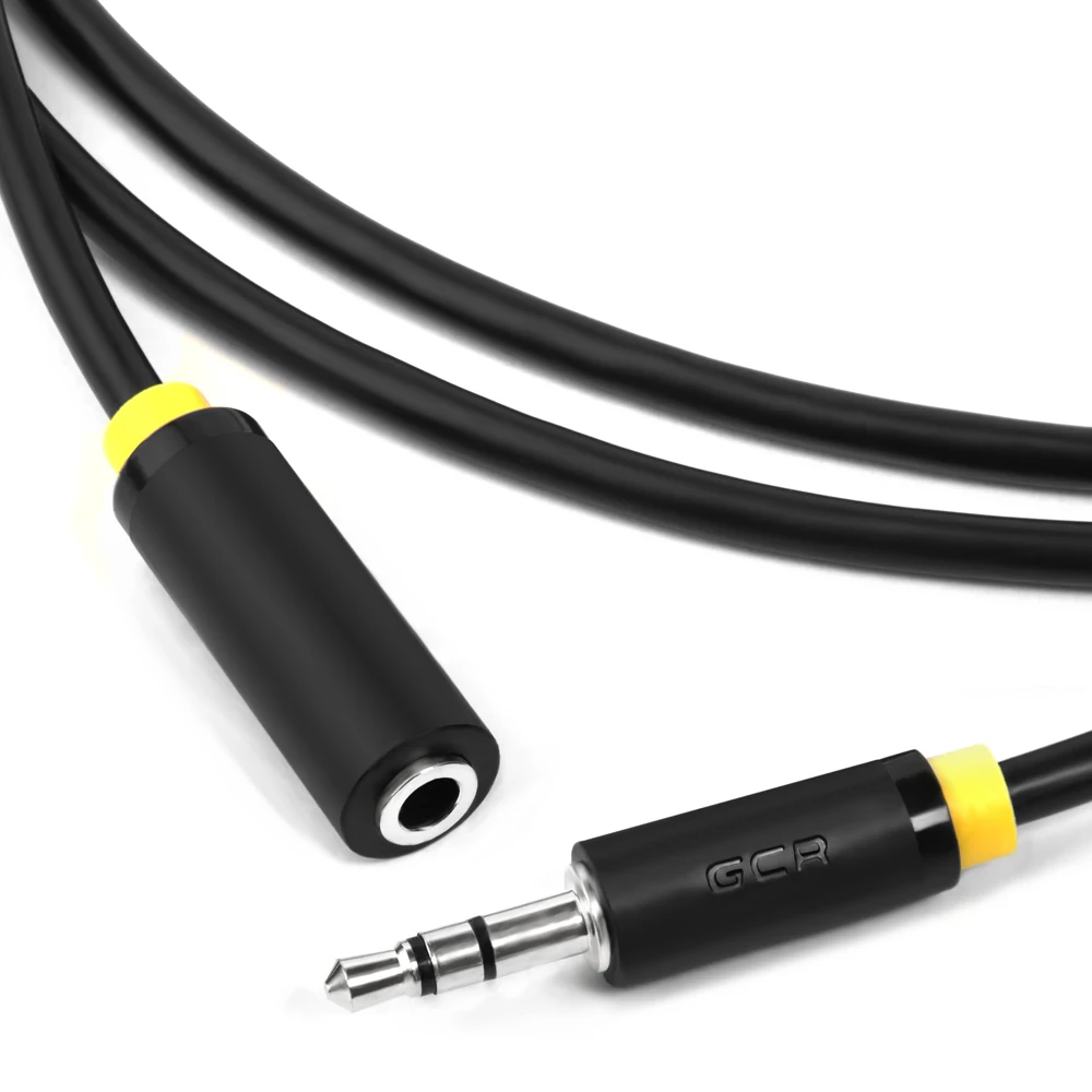 GCR Стерео аудио кабель удлинитель AUX для акустики телефона колонки JBL audio cable в авто