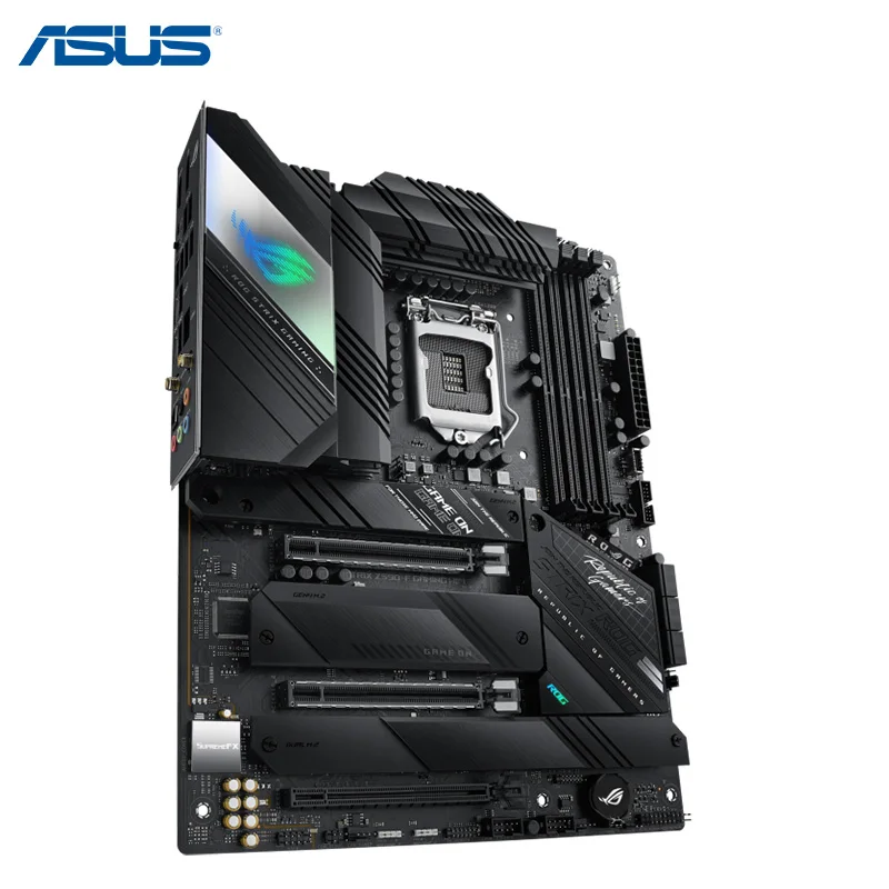 100% ASUS ROG STRIX Z590-F GAMING WIFI Motherboard LGA 1200 DDR4 USB3.2 M.2 PCIe 4.0 WiFi 6E Overclocking Mainboard New Desktop