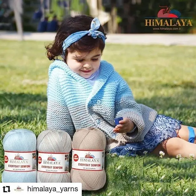 Himalaya Everyday Senfoni Гималайская Повседневная пряжа 3x100 г (Бесплатная доставка) 100 не