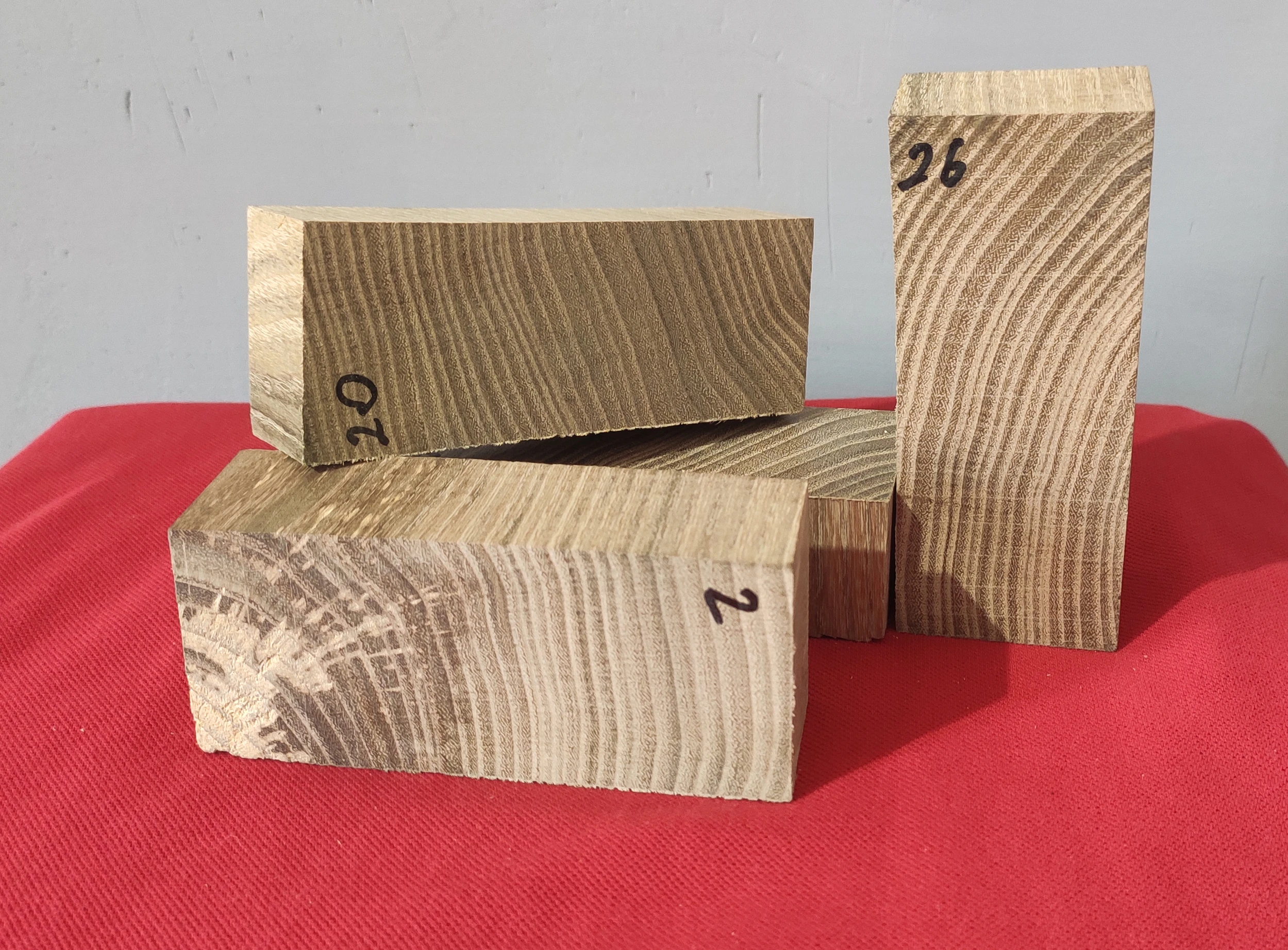 Ножевой брусок акации 12х5х3 см DIY сделай сам | Дом и сад