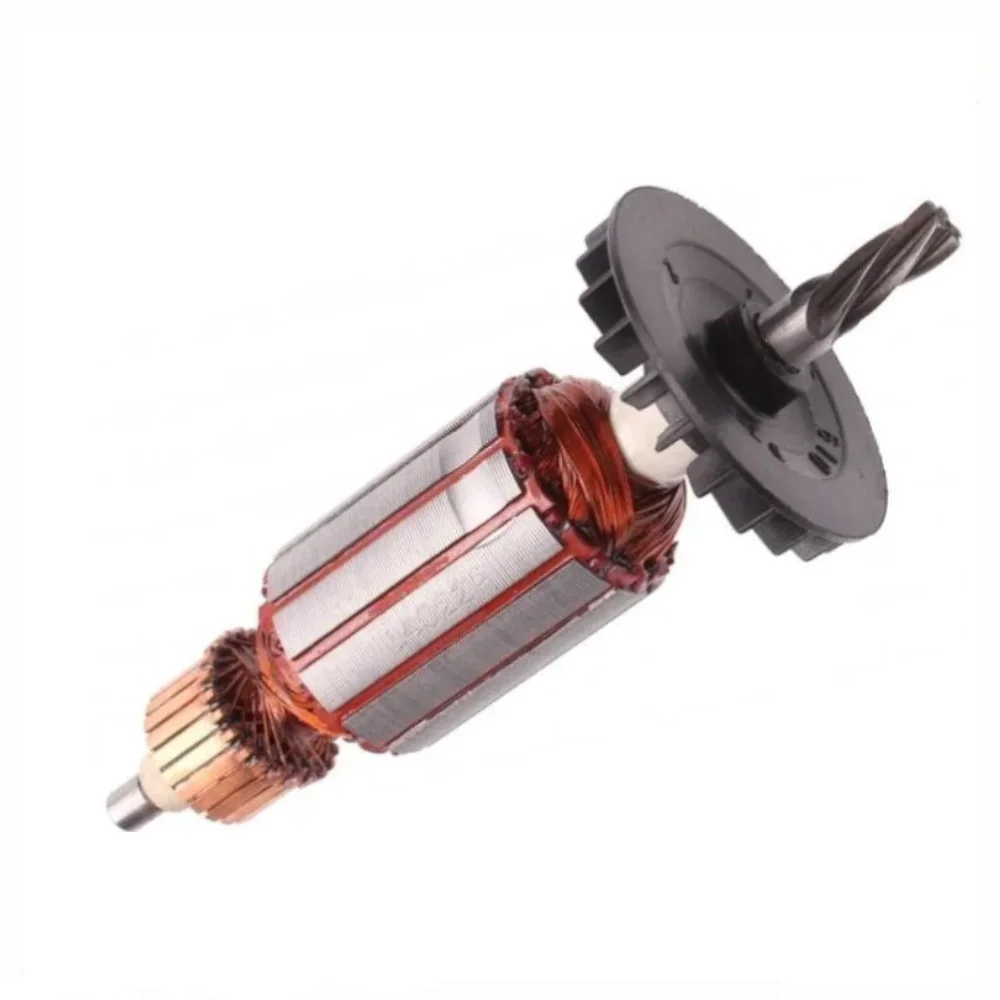 Ротор кдс (l-156 мм, d-35 мм, 5 зубов, наклон вправо). Якорь hr4000c, makita 516328-1. Ротор якорь для перфоратора bosch gbh 2-26dre. Ротор дрель 32мм. Якорь перфоратора макита hr5001c.