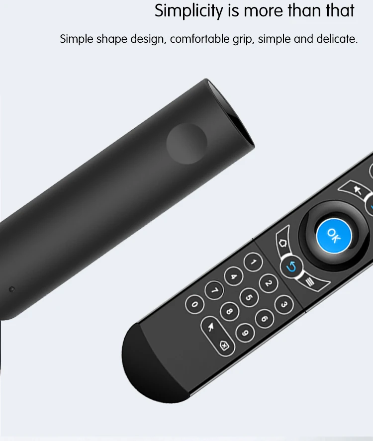 Голосовой пульт дистанционного управления G21 с подсветкой 2 4 ГГц USB беспроводная