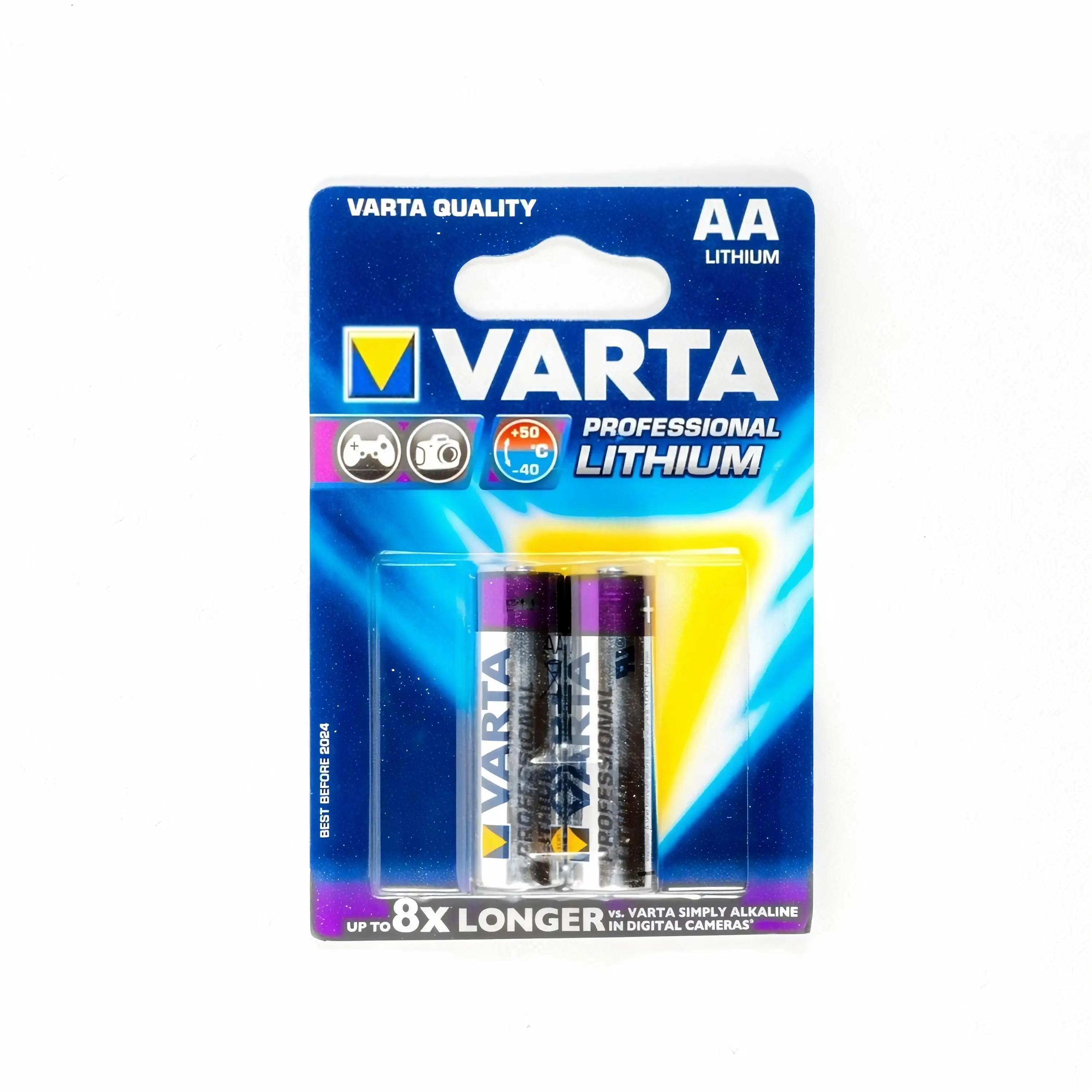 Батарейка пальчиковая VARTA 1.5 вольт литиевая (не перезаряжаемая!) FR6/AA/316 4 шт в