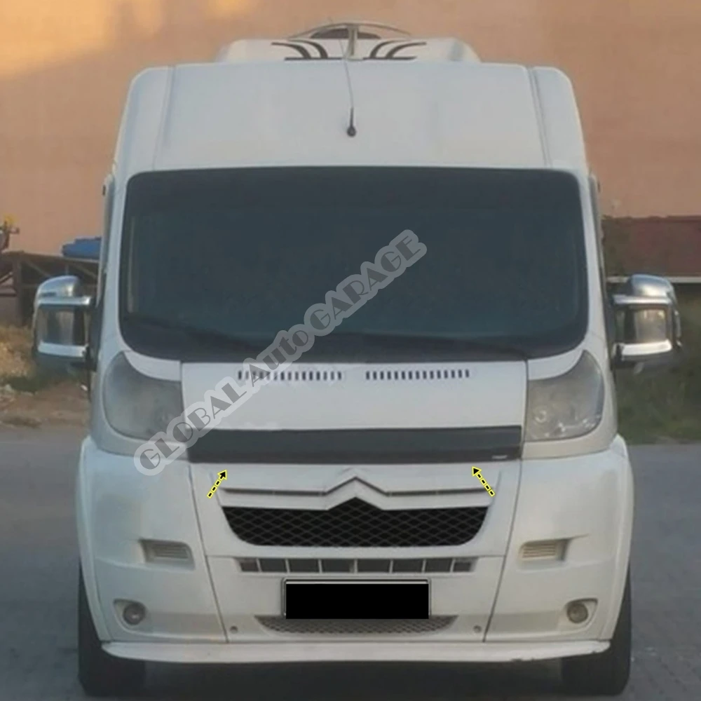 

Для Citroen Jumper 2006-2014 Передняя фотокамера дефлектор капота защита капота автомобильный аксессуар аксессуары для автостайлинга