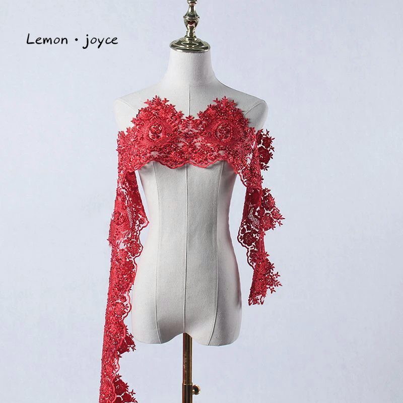 2019 Новые поступления ручная работа бисерный африканский тюль свадебное вечернее