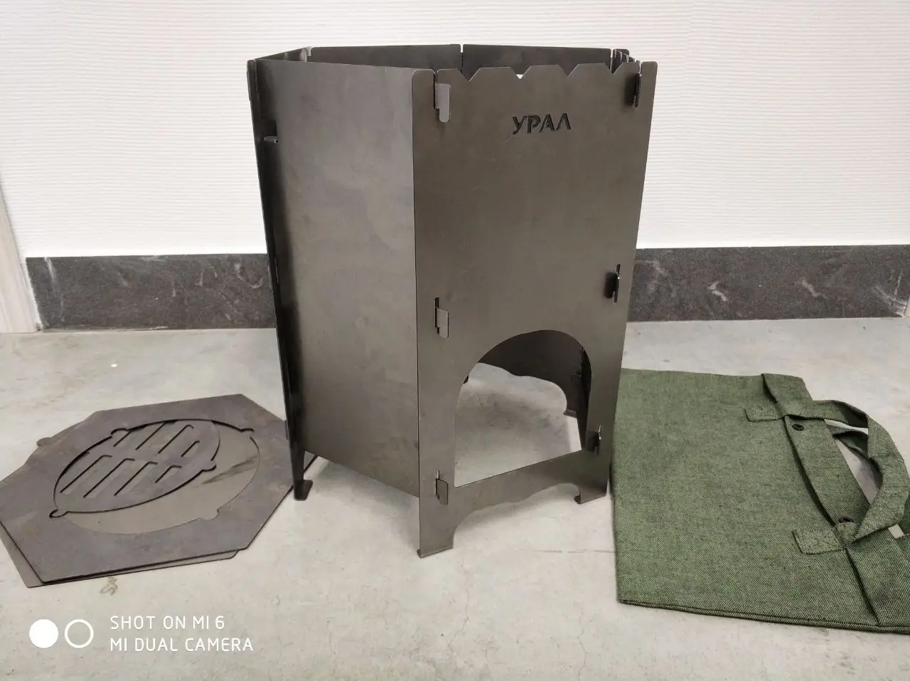 Печь для казана 3 в 1 сумке |