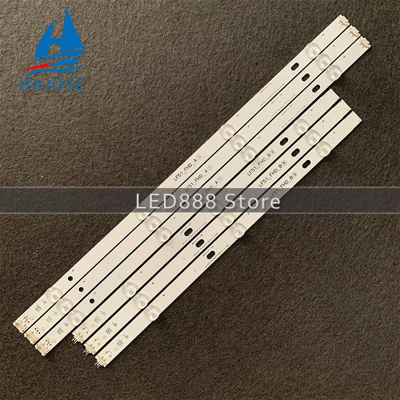 Светодиодная лента для подсветки LG Innotek 17Y 43 дюйма A-Type LC43490059A 43UJ634V 43UJ630 43UJ630-ZA 43UJ6309