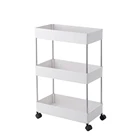 ALIC Стеллаж для хранения на кухне, вешалка для ванной, спальня, гостиная, бытовая мебель, стеллаж на колесах