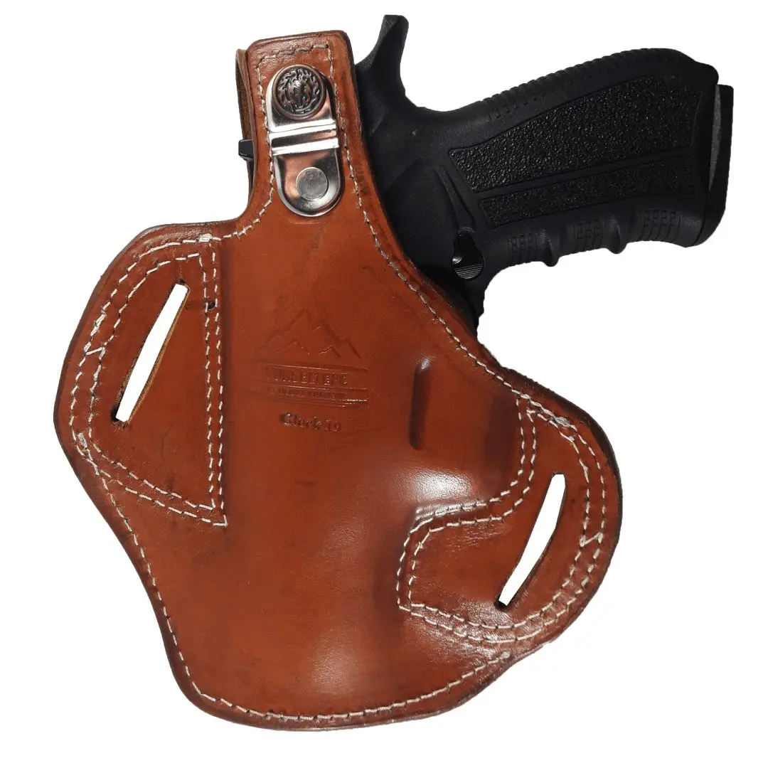 Чехол кобура для пистолета ручной работы из натуральной кожи с двумя слотами Beretta