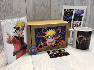 Бокс малый Наруто Naruto №1 товары с вашими картинками | Канцтовары для офиса и дома