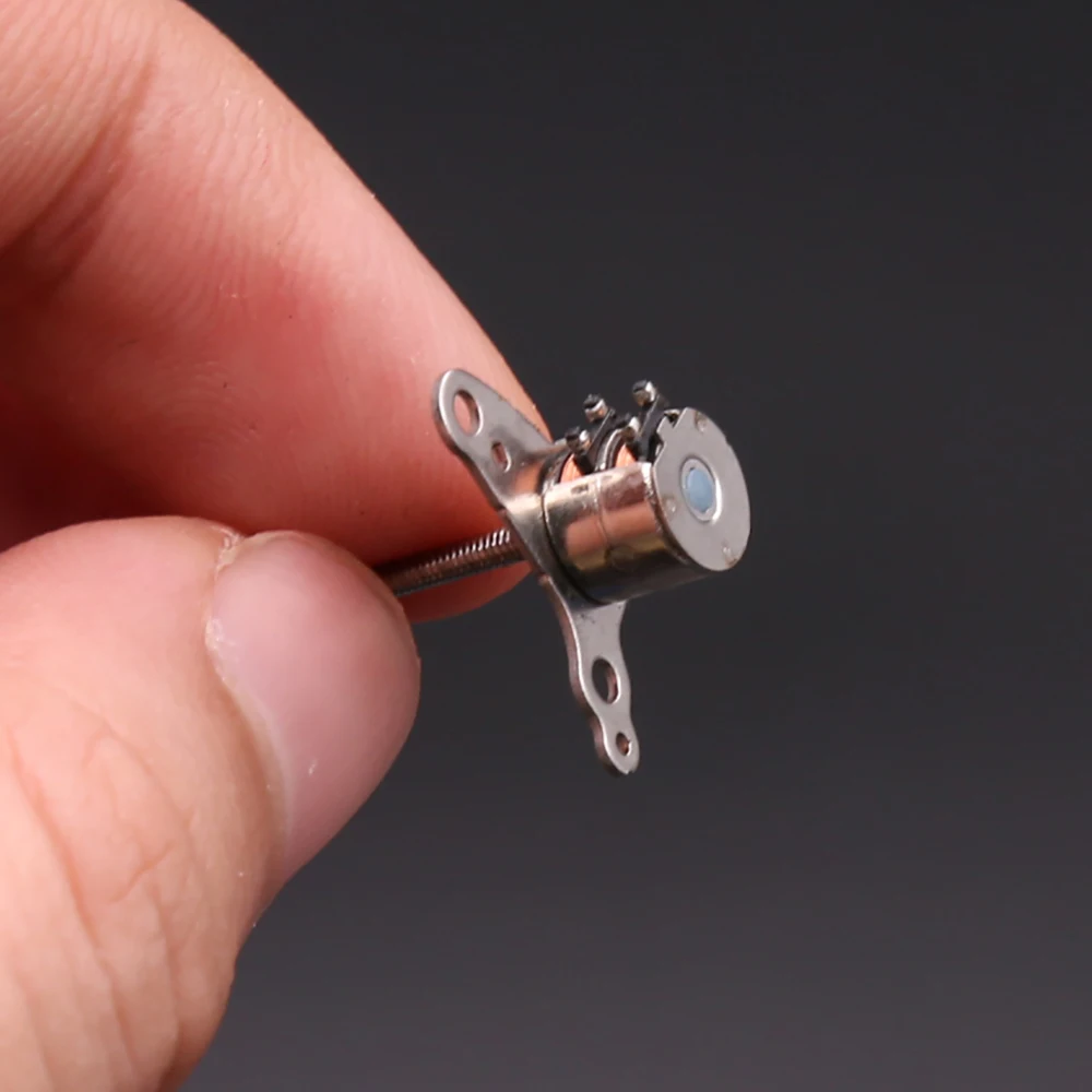 Шаговый двигатель Nidec 6 мм с длинным полюсом 2-фазные 4-проводные миниатюрные