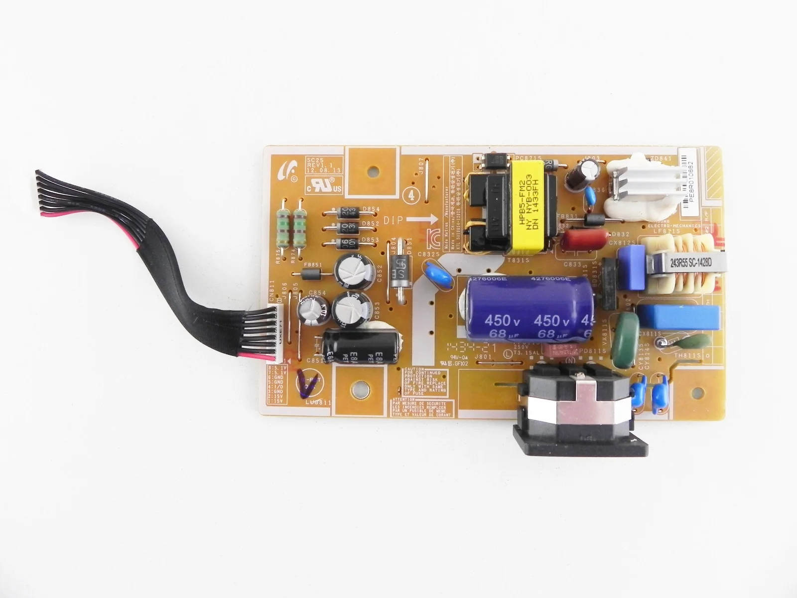 Samsung S22C200N LS22C20K 21.5" TV Плата Блока питания с кабелем BN44-00583A  SU10054-12028 | Электроника | АлиЭкспресс