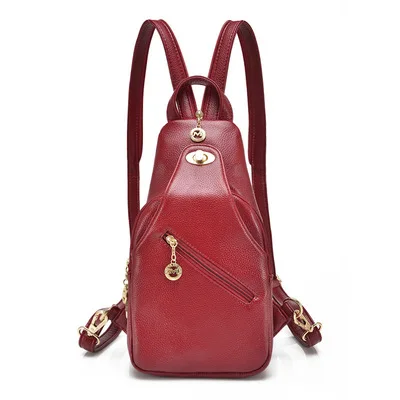 

New Vintage Women Backpack Leisure Ladies Shoulder Bags Backpack High Quality Leather School Bag For Women Travel Backpacks