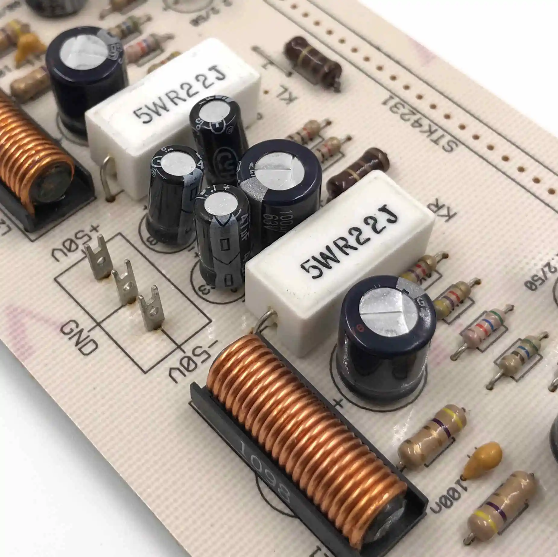 Схема усилителя STK STK4231 STK4241 модуль стерео аудио усилитель плата 2x100 Вт 2x120