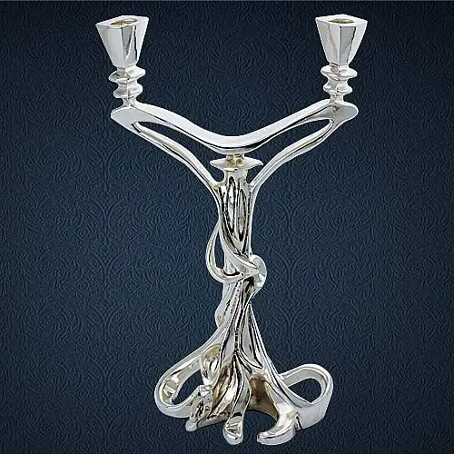

925 Sterling Silver Plated CANDLESTICK