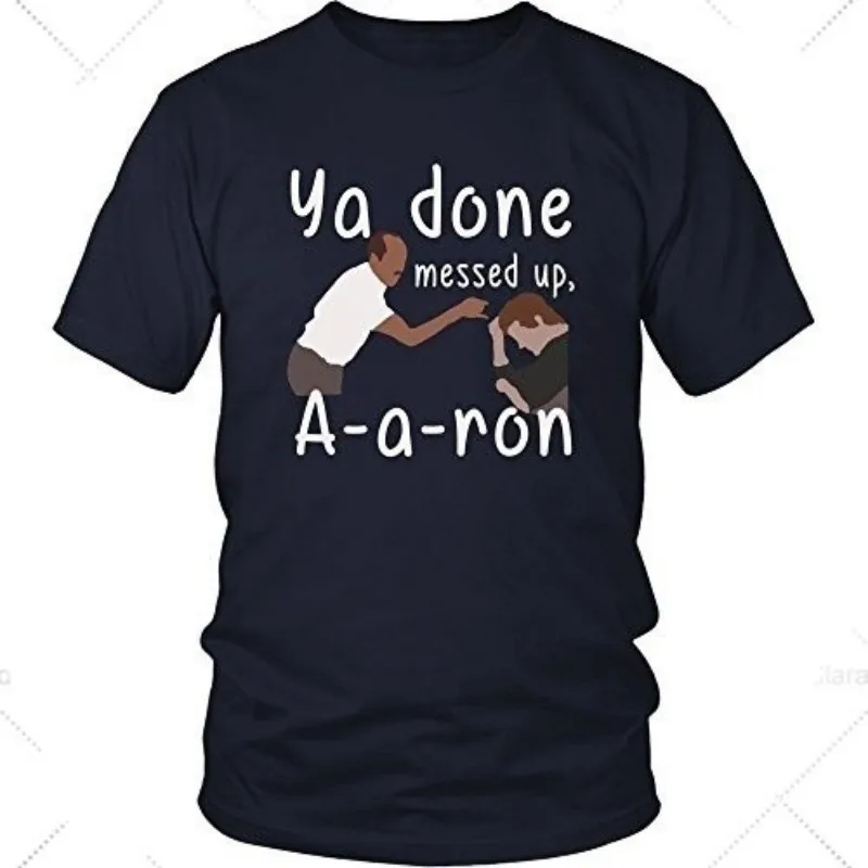 

New Fashion High-Quality Ya Done Med A A Ron Shirt Men Fashion Cotton T-Shirts