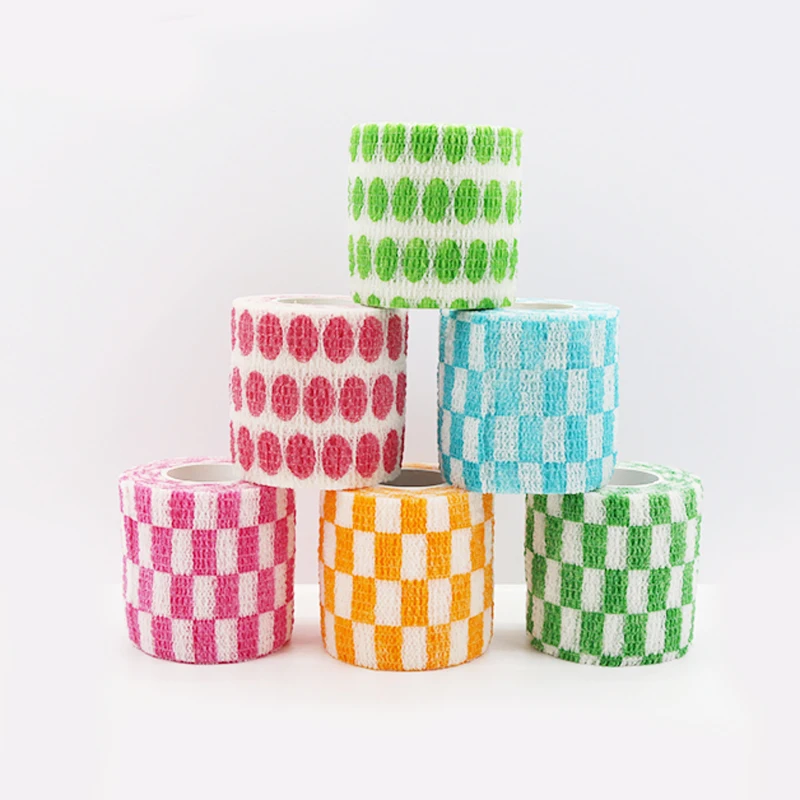 12 шт./лот одноразовая самоклеящаяся эластичная повязка для ручки с трубкой