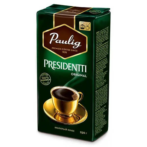 Кофе молотый President ТМ Paulig (Паулиг) |