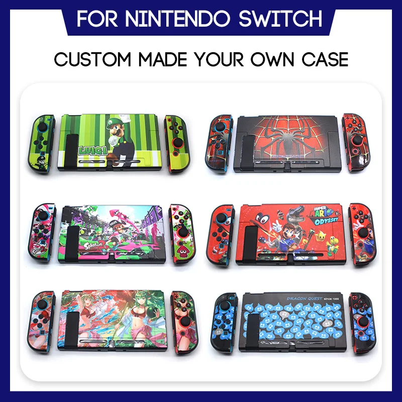 

Защитный Жесткий Тонкий чехол для Nintendo Switch игровой чехол на заказ