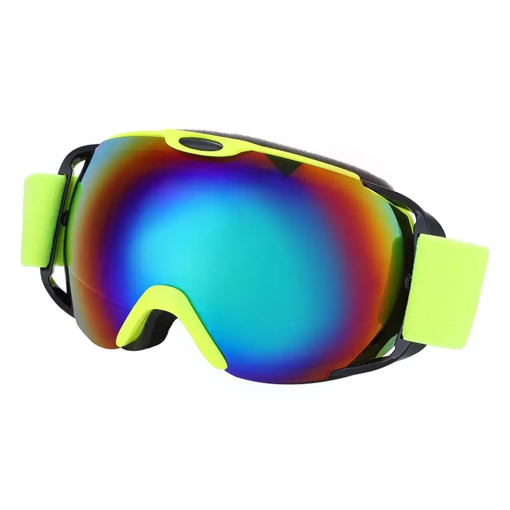 Двухслойные лыжные очки для сноуборда снегохода мужчин и женщин защита от ветра