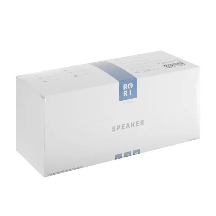 Портативная колонка Kurato RORI-S010 2 х 5 Вт Bluethooth USB 1200 мАч чёрная |