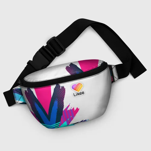 Поясная сумка 3D Likee Яркий принт удобная и вместительная для путешествий отдыха. |